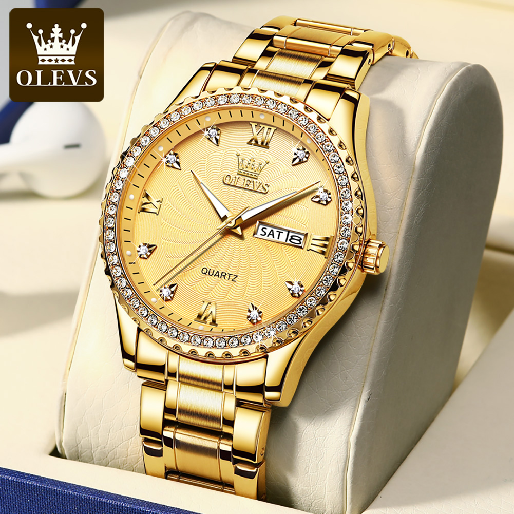 Luxury Watch Manufacturers - OLEVS 5565 Роскошные кварцевые часы для