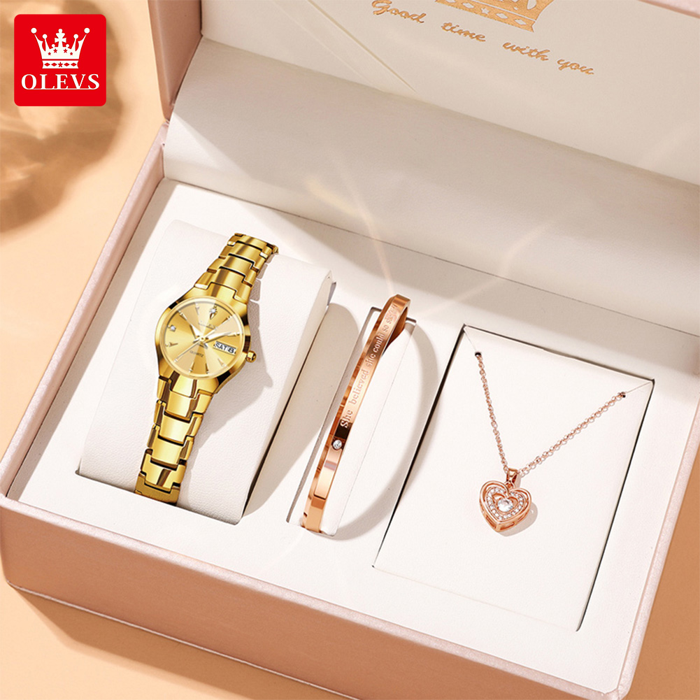 Luxury Watches - OLEVS женские часы 8697, роскошные элегантные