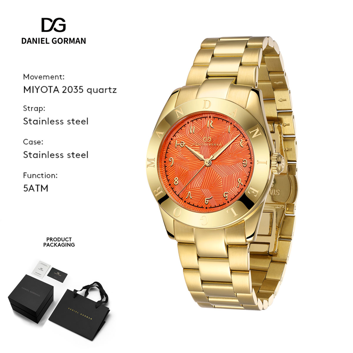 Женские кварцевые часы Daniel  – обзор и цена Luxury Watch Gift For Her