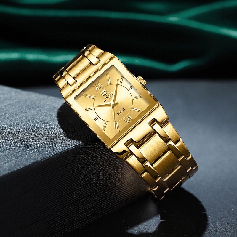 LiEBIG Роскошные золотые кварц – обзор и цена Best Luxury Quartz Watch