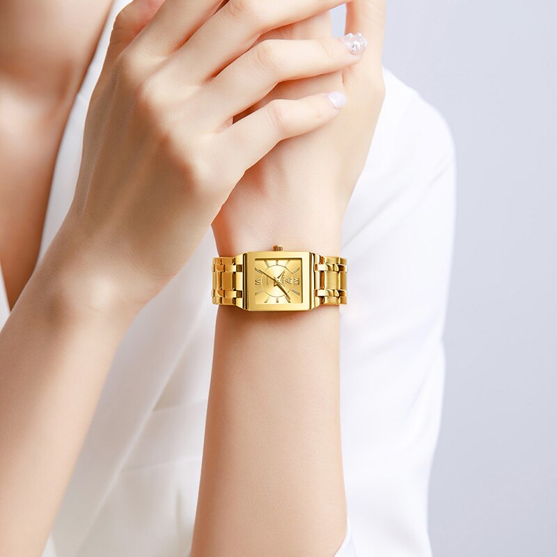 LiEBIG Роскошные золотые кварц – обзор и цена Best Luxury Quartz Watch