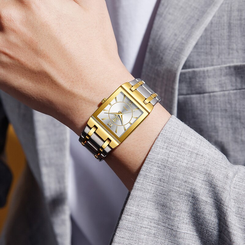 LiEBIG Роскошные золотые кварц – обзор и цена Best Luxury Quartz Watch