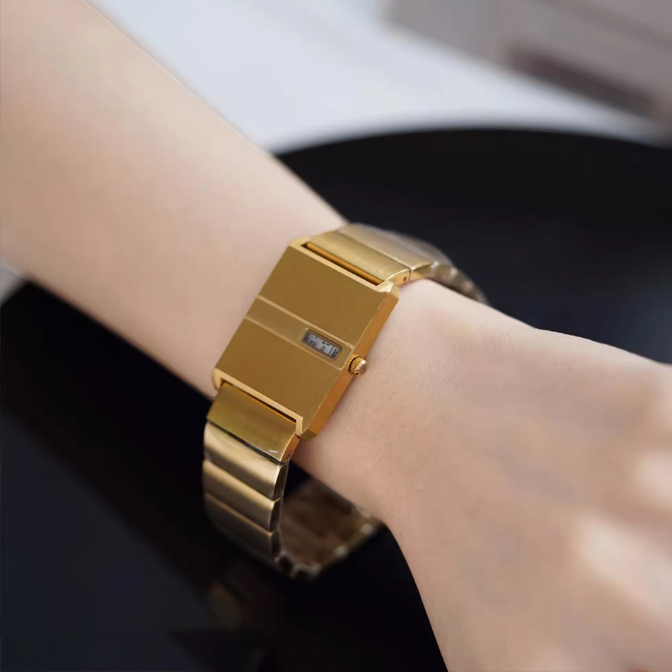 Мужские часы-браслеты, квадрат – обзор и цена Best Luxury Quartz Watch
