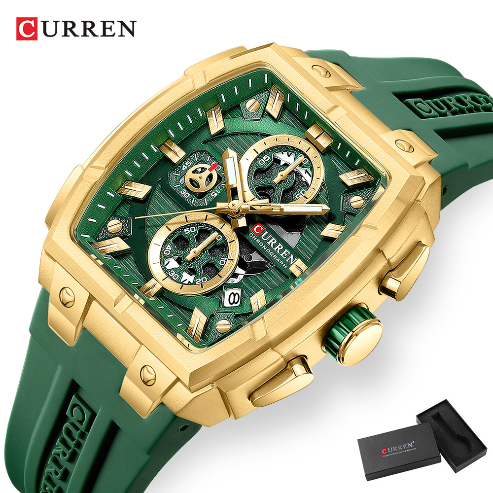 Роскошные винтажные часы CURRE – обзор и цена Best Luxury Quartz Watch