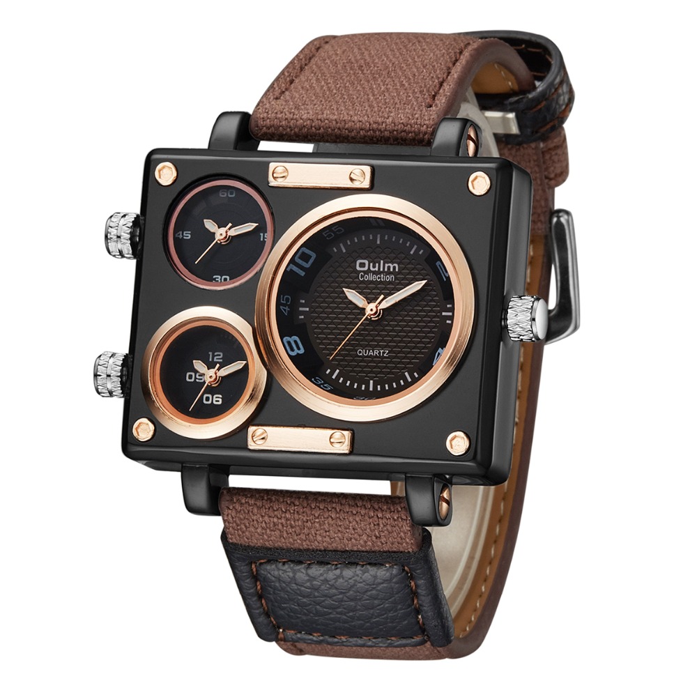 Часы наручные Oulm Мужские ква – обзор и цена Luxury Watch Manufacturers
