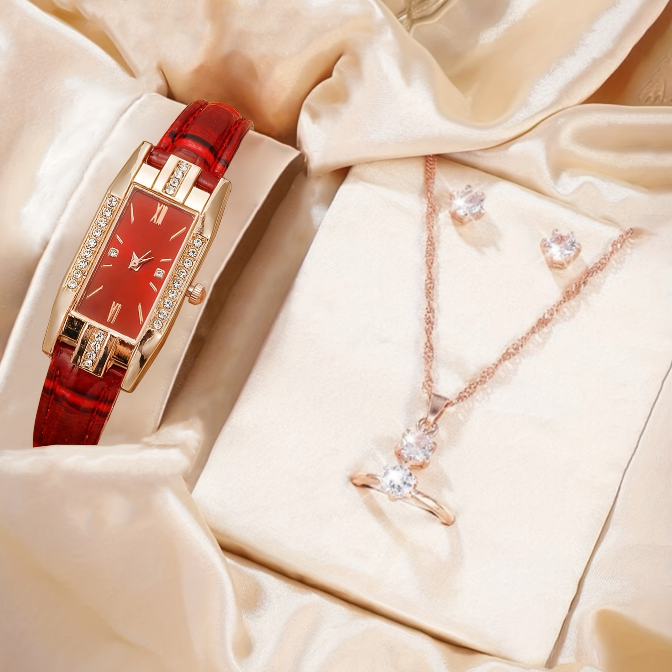 Роскошные кварцевые часы с кри – обзор и цена Luxury Watch Gift For Her