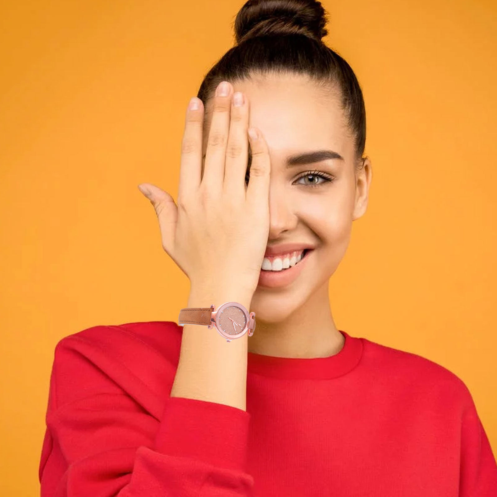 2 шт. женские кварцевые часы,  – обзор и цена Luxury Watch Gift For Her