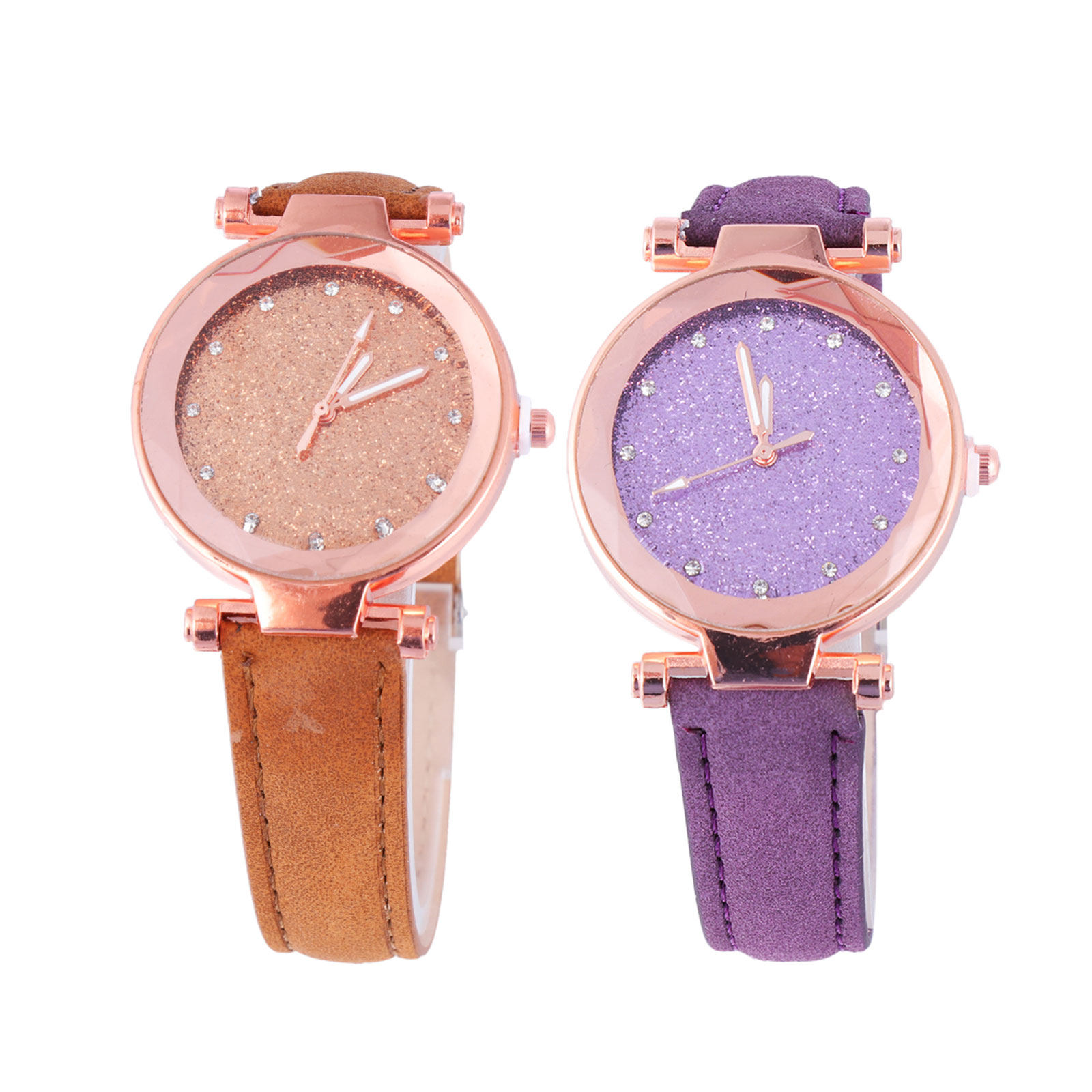 2 шт. женские кварцевые часы,  – обзор и цена Luxury Watch Gift For Her