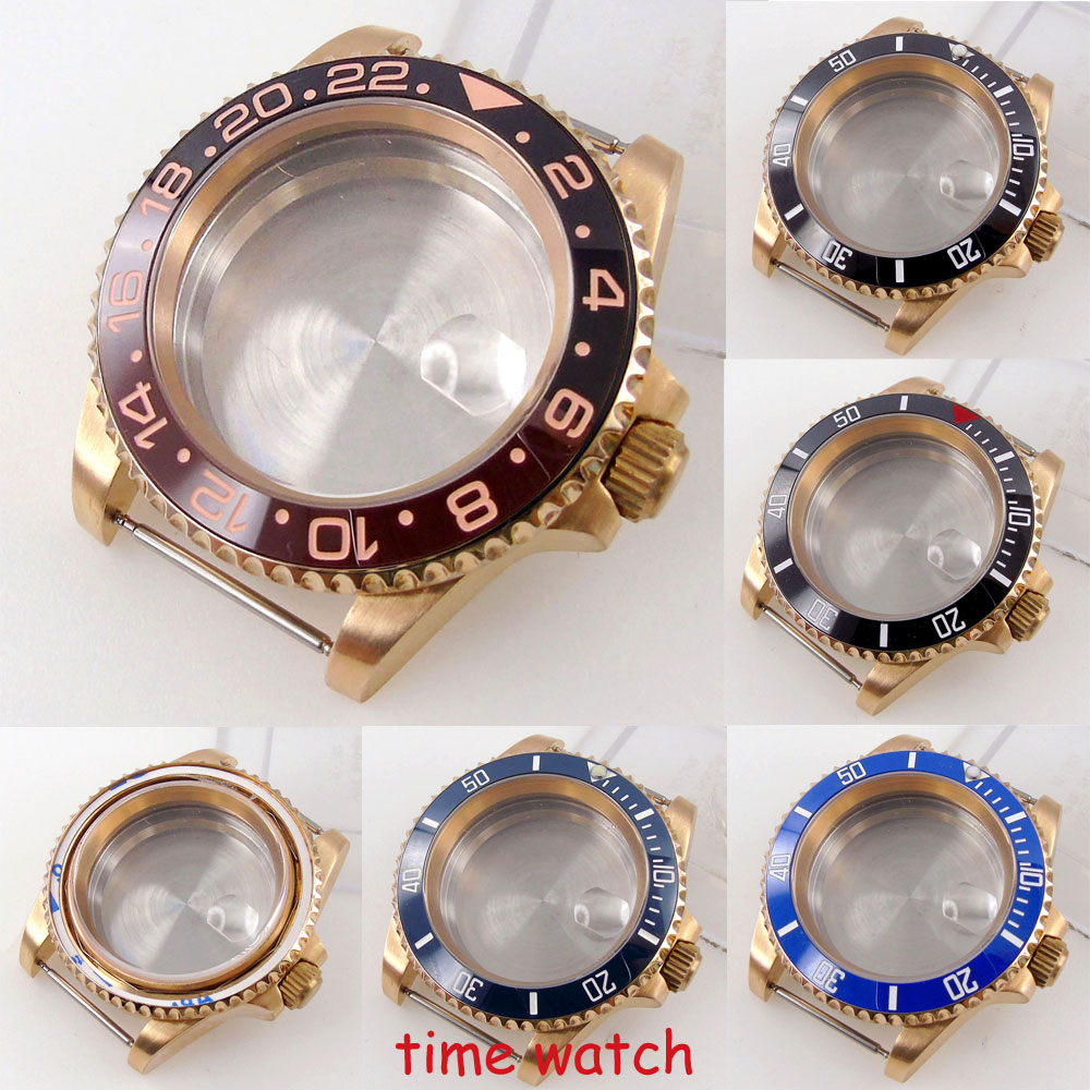 40 мм CUSN8 твердый бронзовый  – обзор и цена Bronze Case Watch